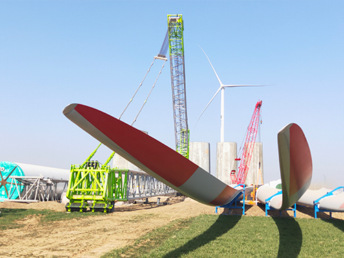 分散式风电项目风机基础及吊装工程